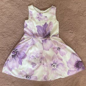 Taavi ‘s Threads: The Children's Place Purple and White Floral Dress